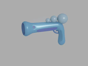 BubbleGun Modello 3D