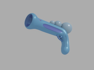 BubbleGun 3D Модель