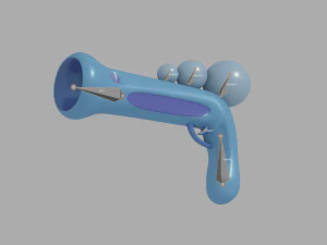 BubbleGun Modello 3D