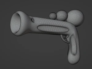 BubbleGun Modello 3D