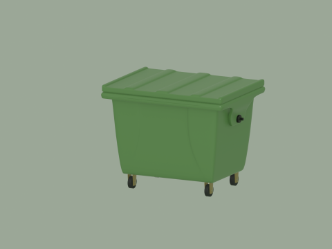 Trash Bin Modelo 3D