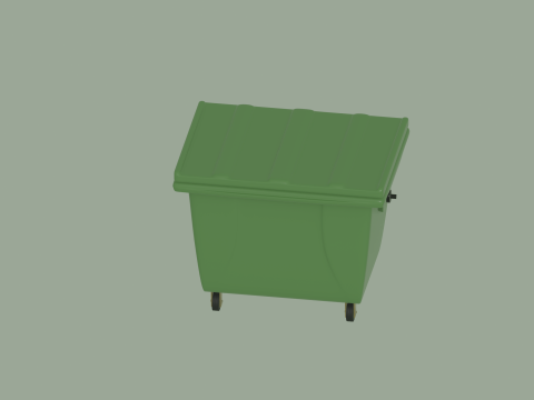 Trash Bin 3D Modell
