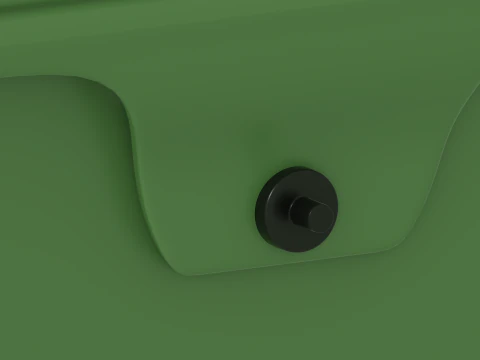 Trash Bin 3D Model