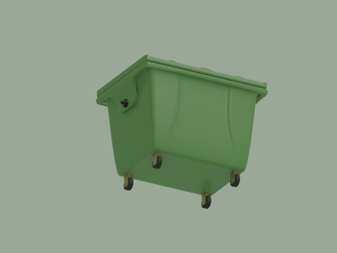 Trash Bin 3D Modell