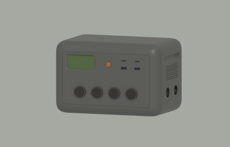 Power Station 3D 모델 .c4d .max .obj .3ds .fbx .stl .blend 