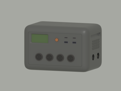 Power Station 3D Модель