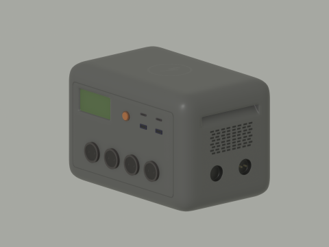 Power Station 3D 모델