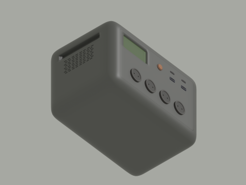 Power Station 3D 모델