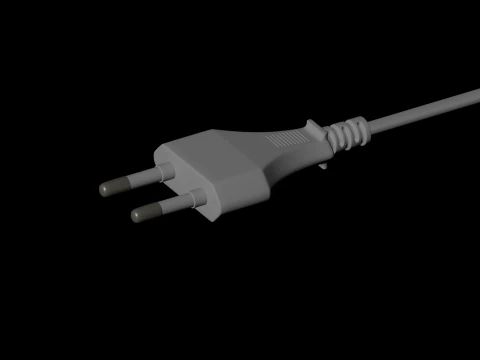Power Plug 3D Model
