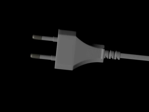 Power Plug 3D Model