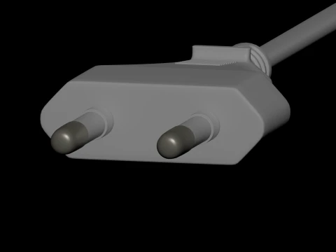 Power Plug 3D Model
