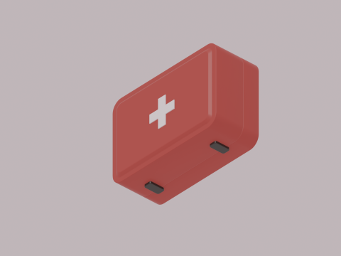 First Aid Kit Model 3D