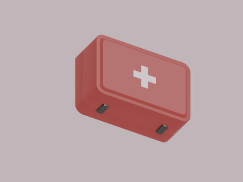 First Aid Kit Model 3D
