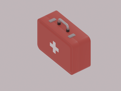 First Aid Kit Model 3D