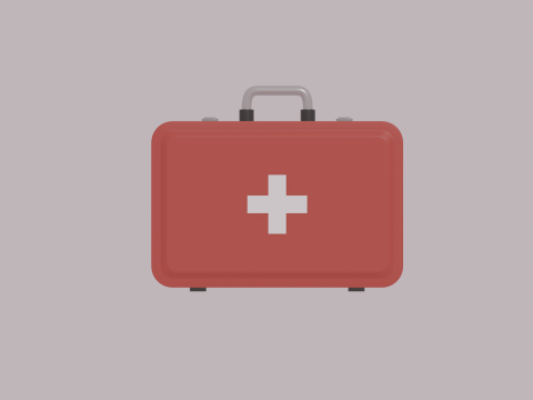 First Aid Kit Model 3D