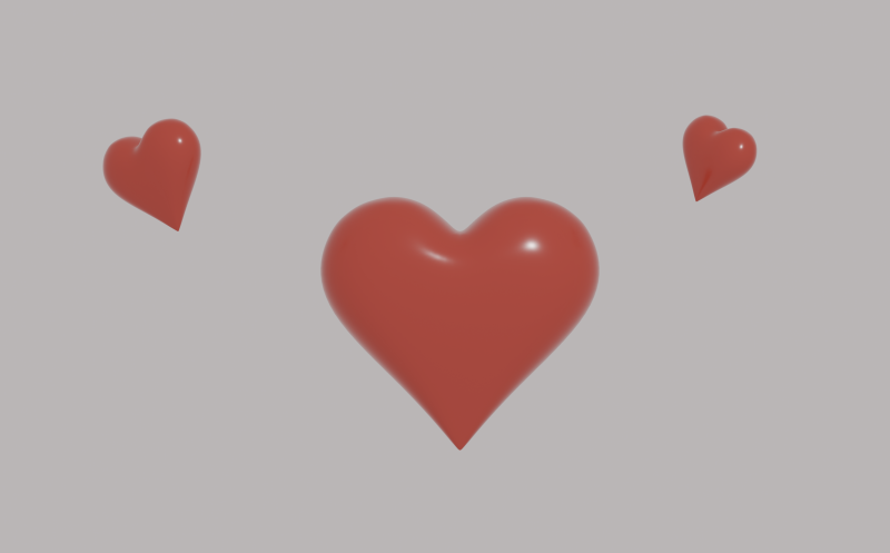 Heart 3D Модель .c4d .max .obj .3ds .fbx .stl .blend 