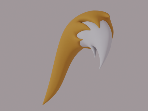 Fox Tail 3D Модель