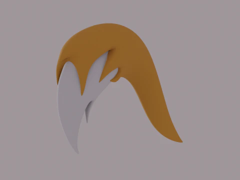 Fox Tail 3D Model