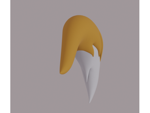 Fox Tail 3D Модель