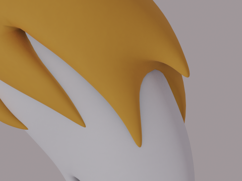 Fox Tail 3D Модель