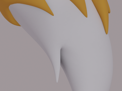 Fox Tail 3D Модель