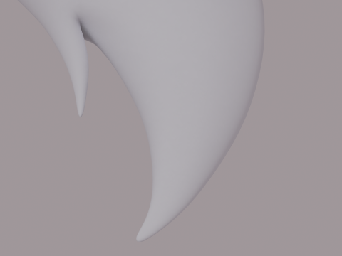 Fox Tail 3D Модель
