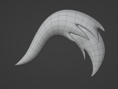 Fox Tail 3D Модель