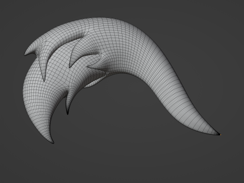 Fox Tail 3D Модель