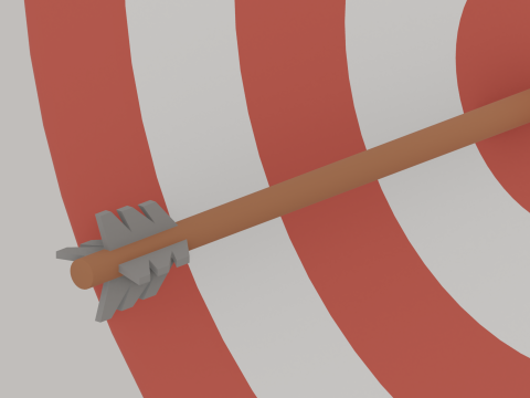 Red-White Target 3D 模型
