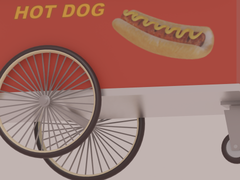 Візок для хот-догів 3D Модель