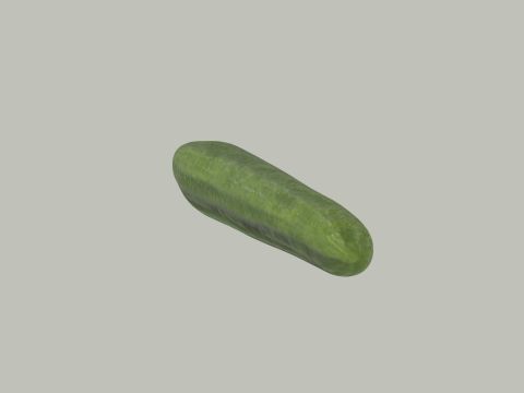 Long Cucumber 3D Модель
