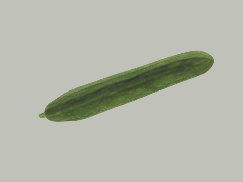 Long Cucumber 3D Модель