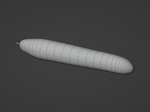 Long Cucumber 3D Модель