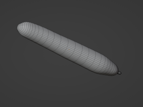 Long Cucumber 3D Модель