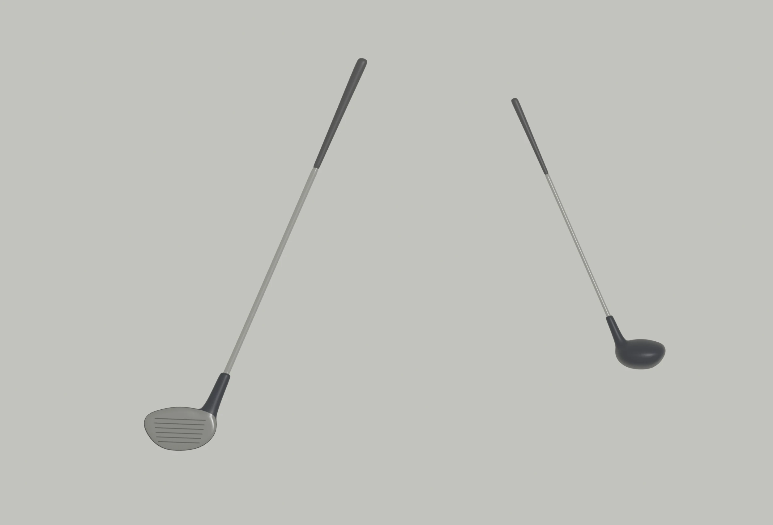 Golf Club 3D Model .c4d .max .obj .3ds .fbx .stl .blend