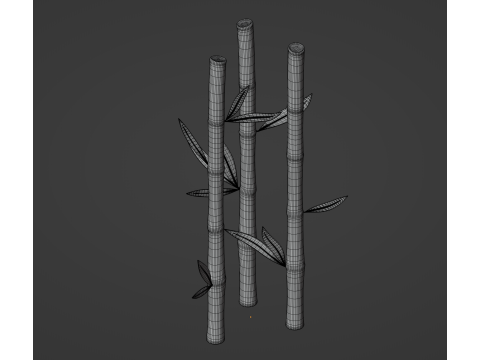 Bamboe 3D Model