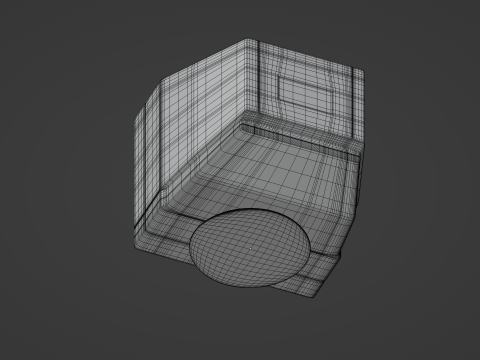 Old Computer Monitor Model 3D
