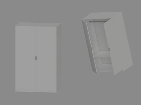 Closet 3D Model
