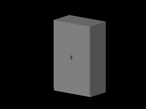 Closet 3D 模型