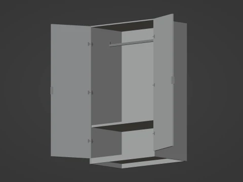 Closet 3D Model