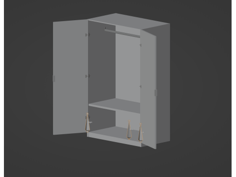 Closet 3D 模型