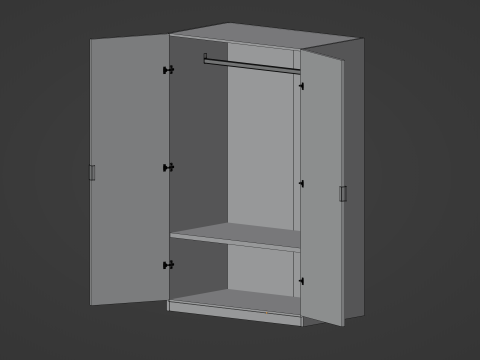 Closet 3D 模型