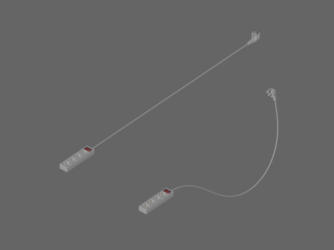 Power Strip Model 3D