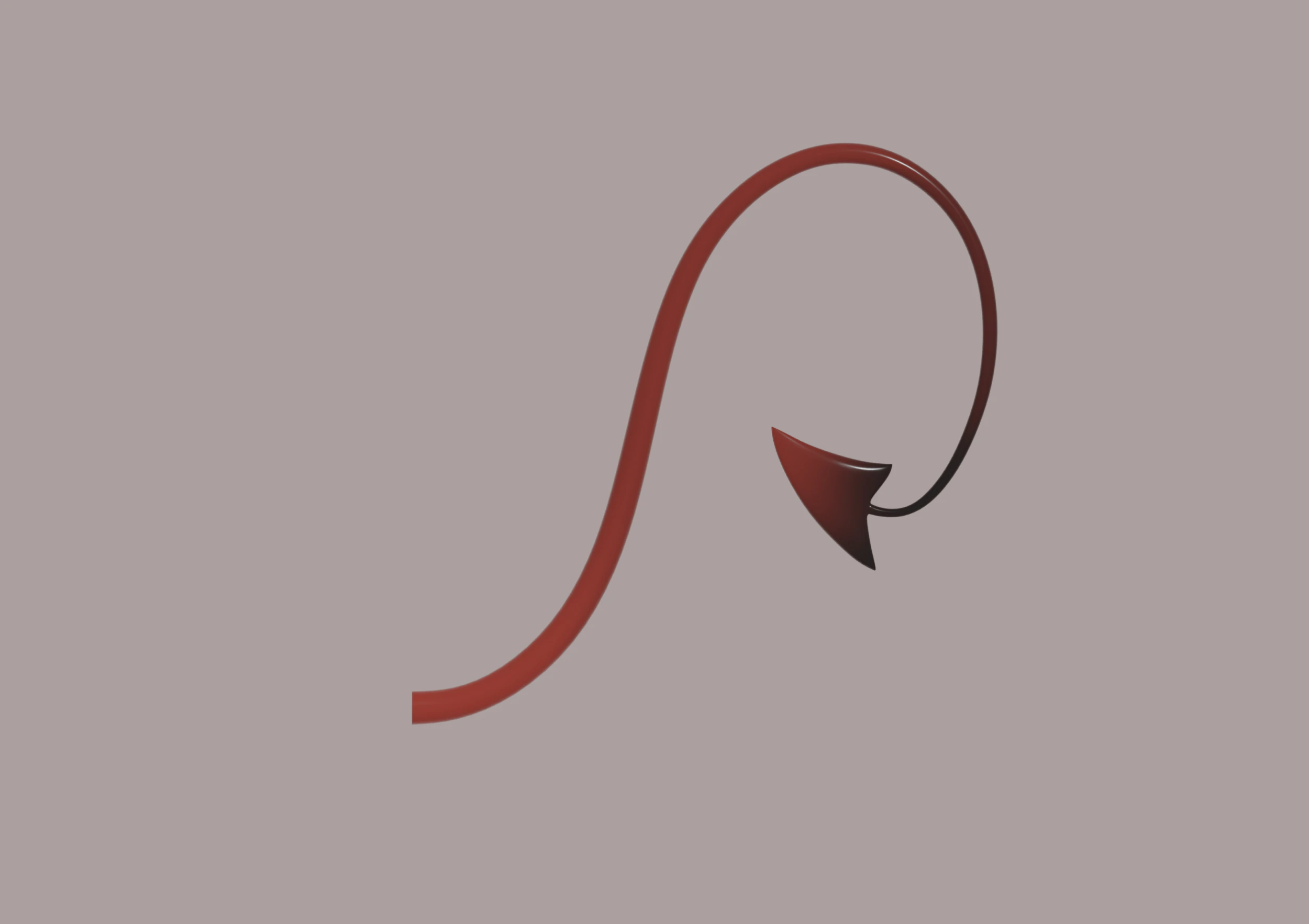 Devils Tail 3D Model .c4d .max .obj .3ds .fbx .stl .blend 