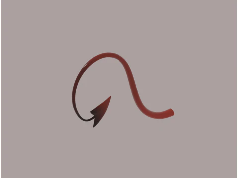 Devils Tail 3D Model