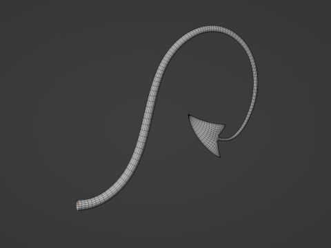 Devils Tail 3D Model