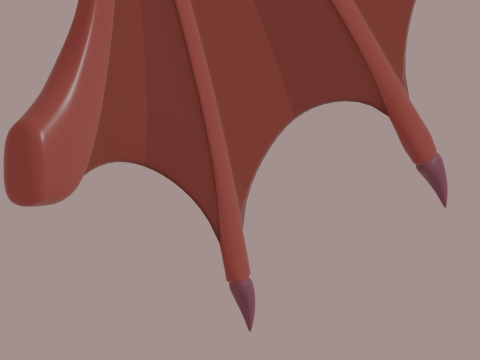 Devils Wings Model 3D