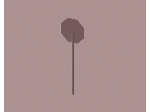 Stop Sign Modelo 3D