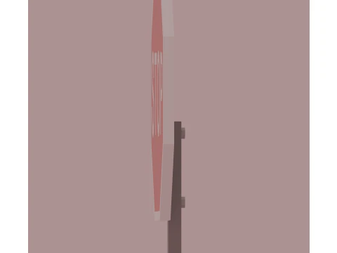 Segnale di stop Modello 3D