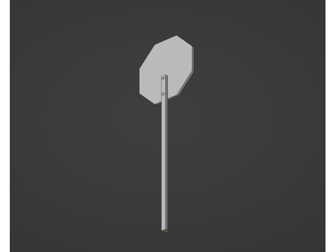 Stop Sign Modelo 3D